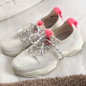 Steve Madden White Sneakers